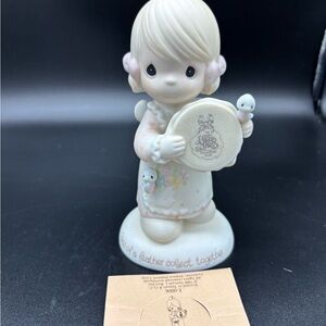 Vintage Precious Moments Birds of a Feather Collect Together - 1986